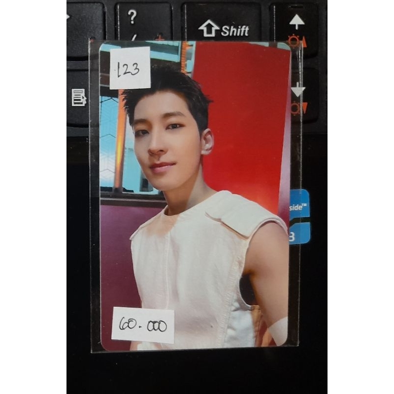 SEVENTEEN PHOTOCARD WONWOO FML WEVERSE FANSIGN