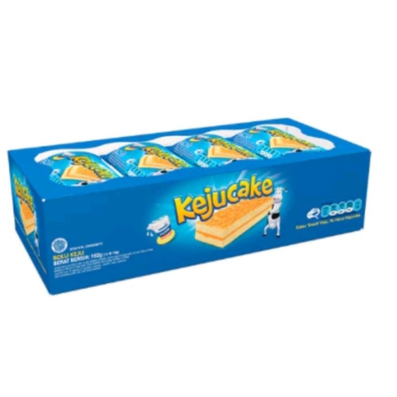 

Kraft Keju cake / Kejucake Bolu box isi 12 pcs