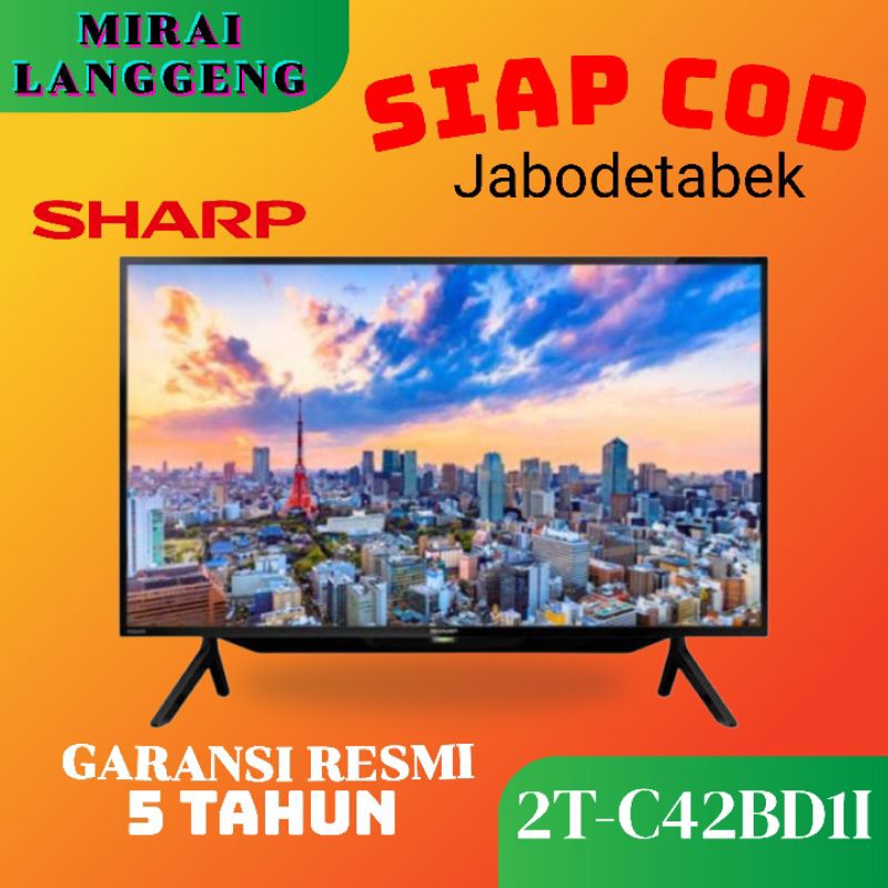 SHARP 2t-c42BD1i/42BD1 led tv Full hd digital 42inch
