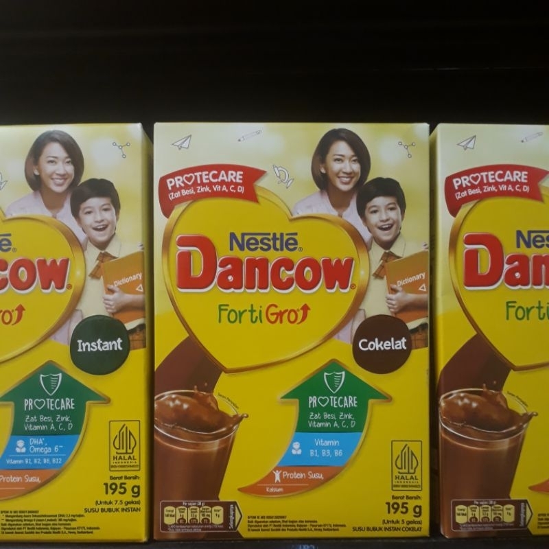 

susu dancow fortigro 195 gr