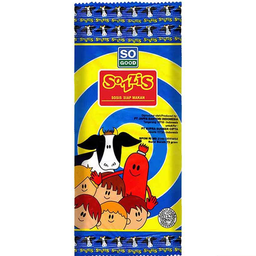 

SOZZIS Sosis Sapi 3'S 75gr
