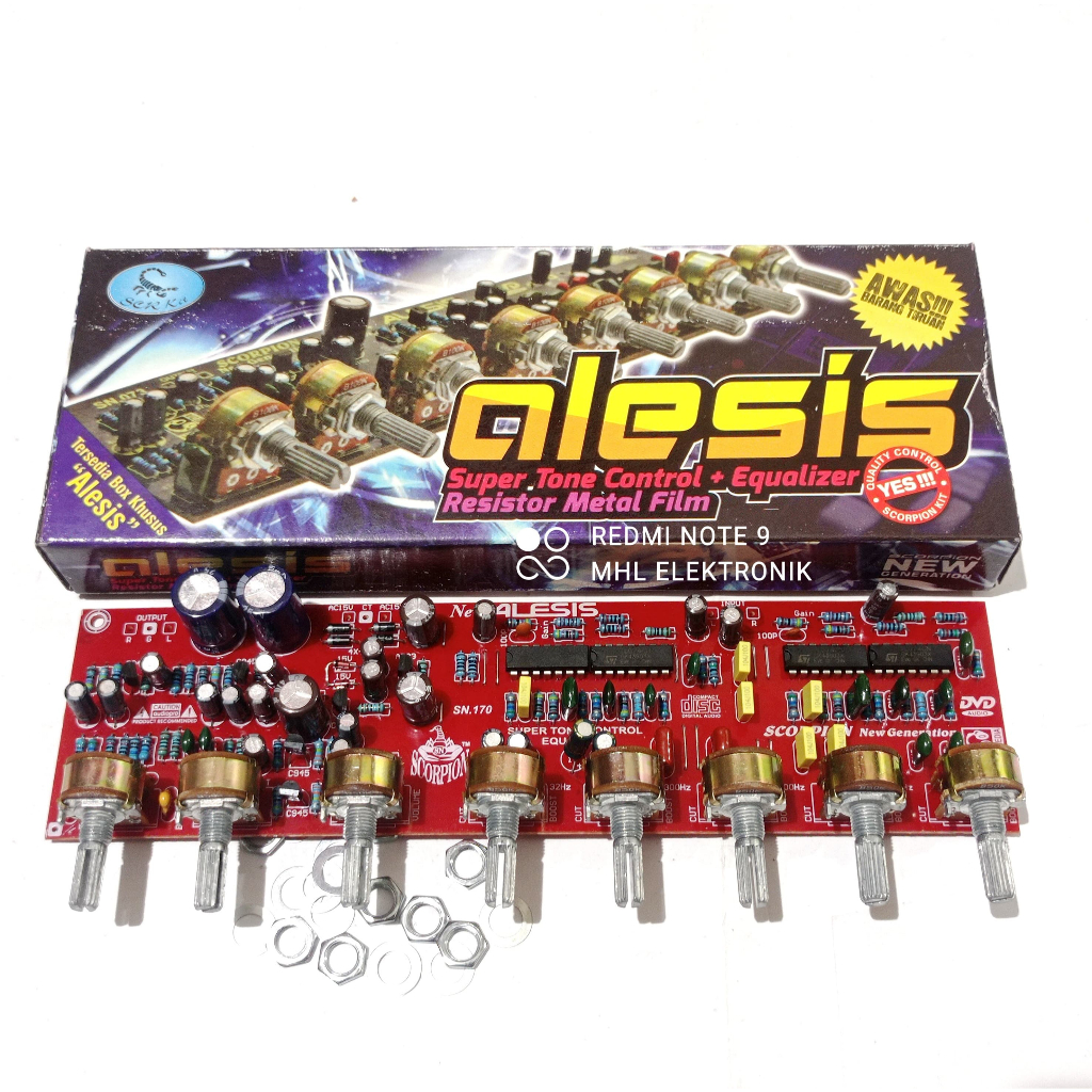 Alesis Super Tone Control + Equalizer Resistor Metal Film By Scorpion