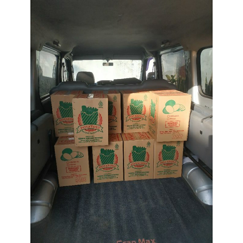 

Keripik kentang 1 kardus || potatoeZ || snack || cemilan