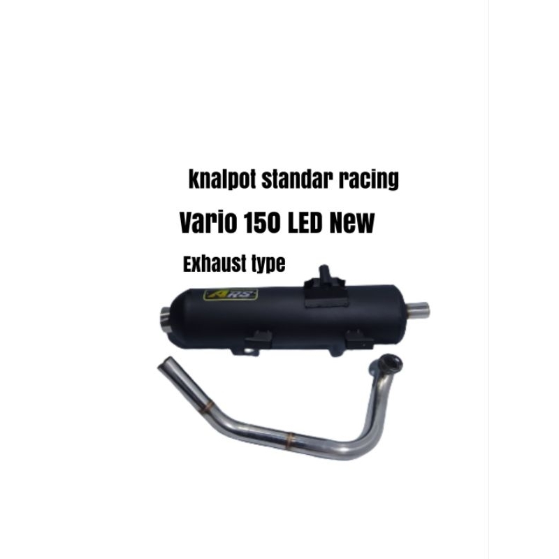 knalpot standar racing Vario LED New 150 ARS