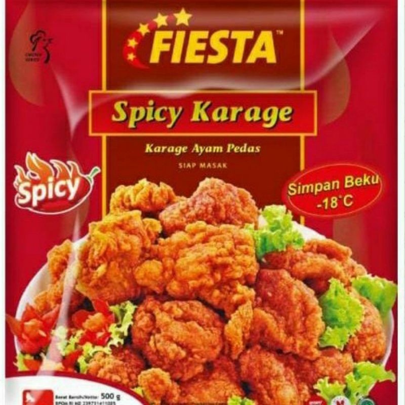 

Fiesta Spicy Karage 500gr