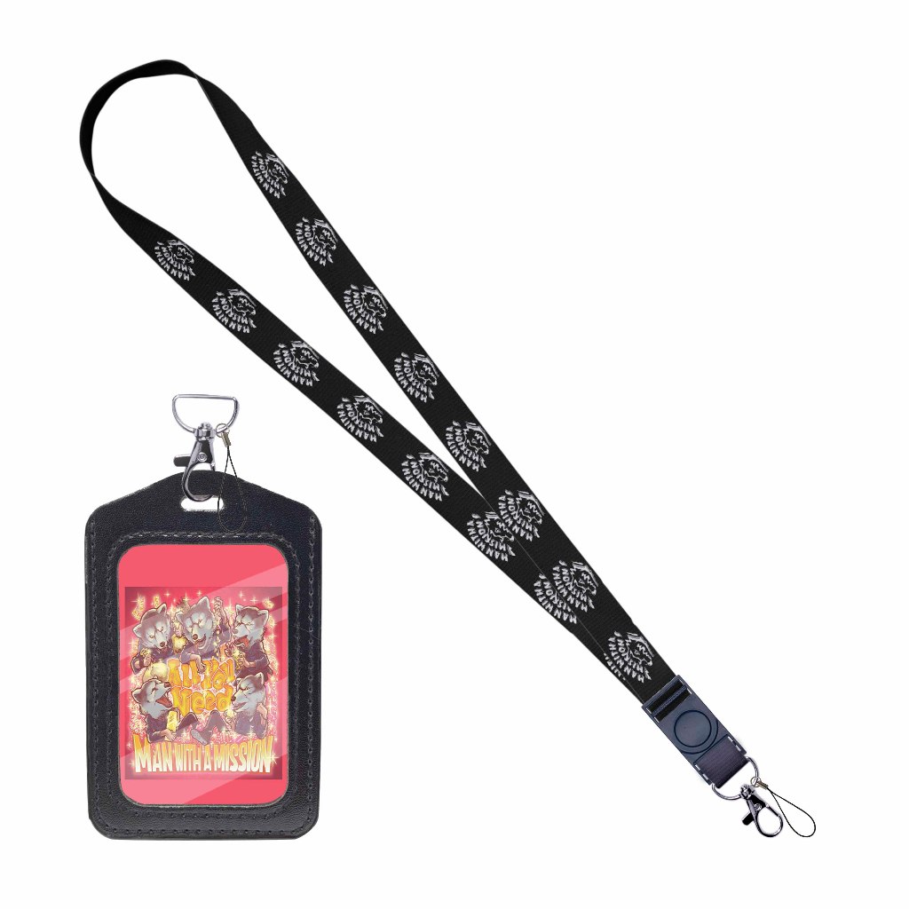 Lanyard gantungan hp	MAN WITH A MISSION	id card	-	JAPAN MUSIC	material Nilon