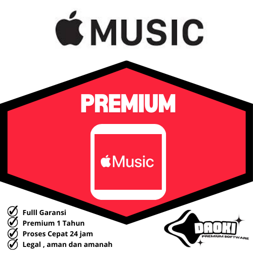 

VIP AppleMusic Premiumm 1 Tahun Bergaransi Proses Kilat