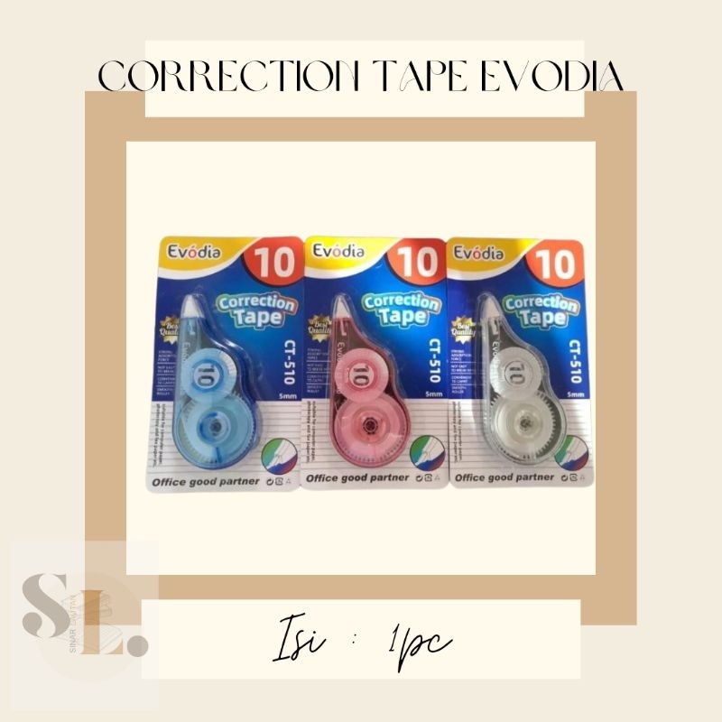 

CORRECTION TAPE EVODIA CT-510 / TIP - X ROLL