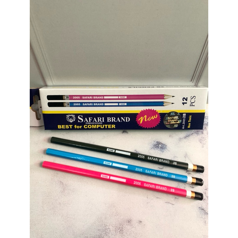 

PENSIL 2B SAFARI BRAND/GROSIR PENSIL MURAH/PENSIL SAFARI
