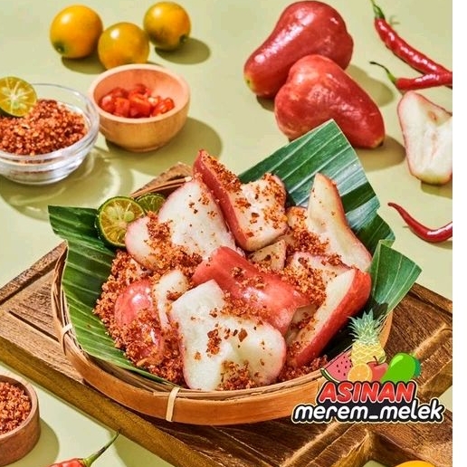 

Jambu Air merah + Bumbu Rujak Bangkok