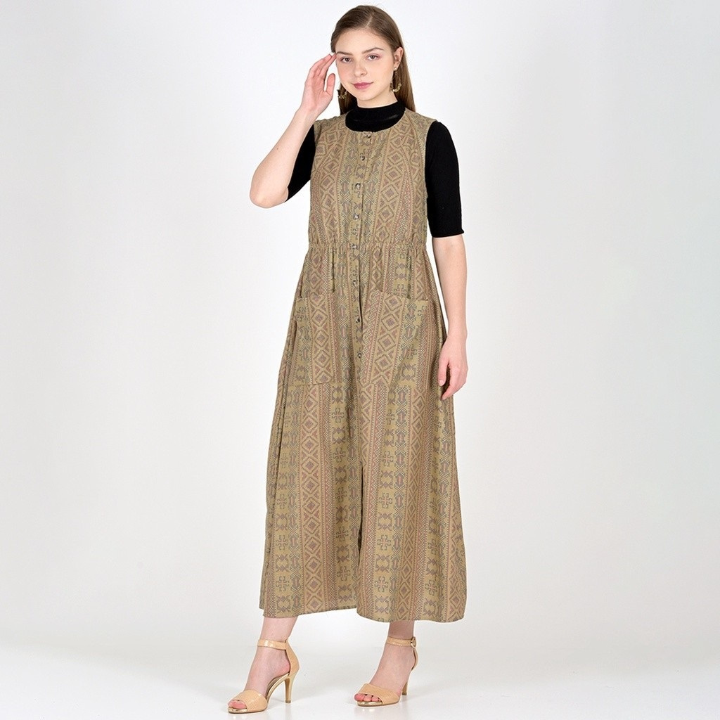 MATAHARI - NOVEL MICE OVERALL DRESS WITH TAG