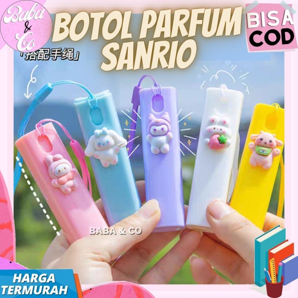 BOTOL PARFUM SANRIO SPRAY LUCU UNIK BOTOL PARFUM GANTUNG SANRIO UNIK MURAH COD