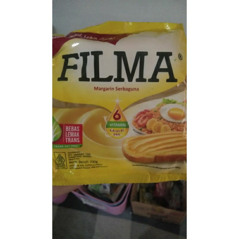 

filma margarine sachet