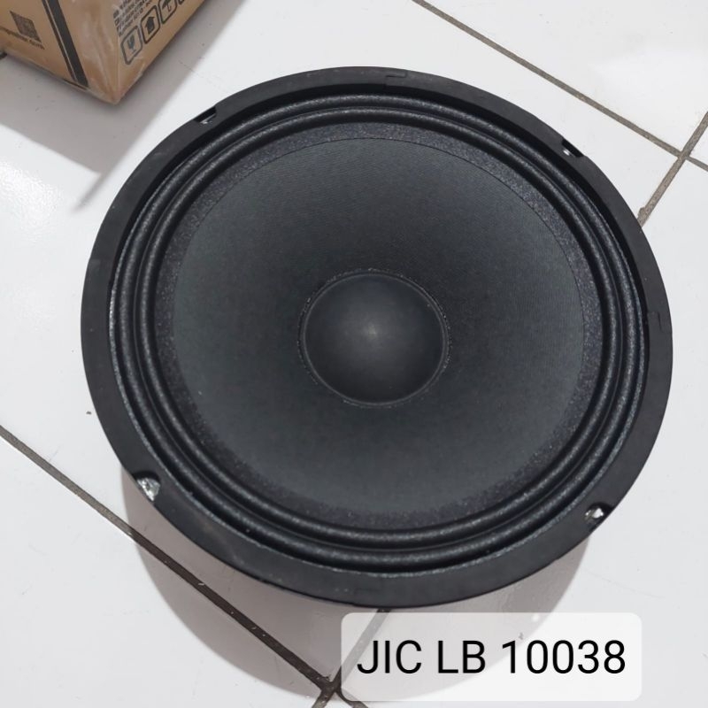 speaker JIC LB10038 10inch speaker komponen 10 inch Jic Lb 10038