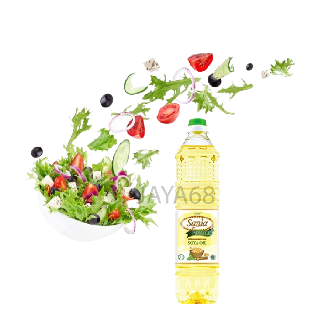 

Salad oil 1 liter Sania Royale - Soya oil - minyak kedelai