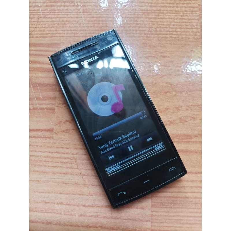Hp jadul Nokia X6 16GB