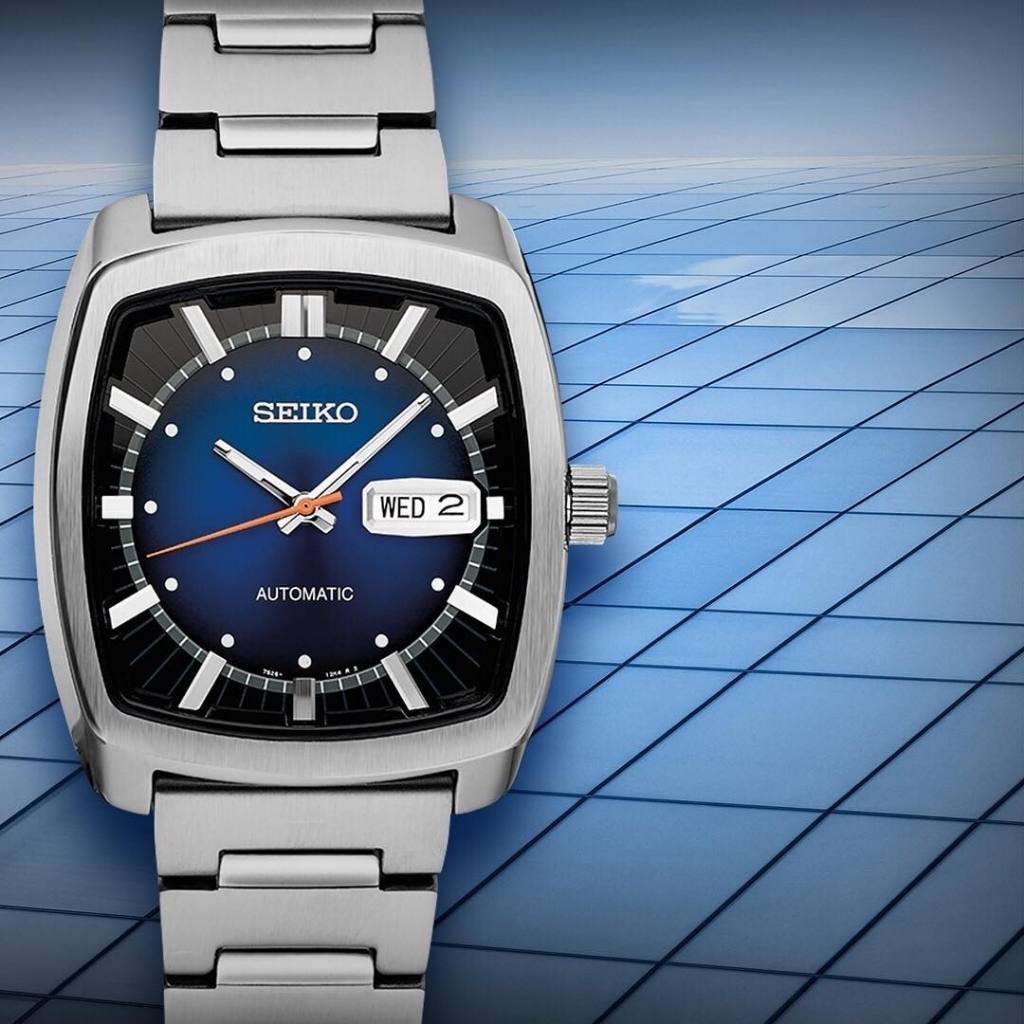 Jam Tangan Pria Seiko Recraft Series Automatic Silver