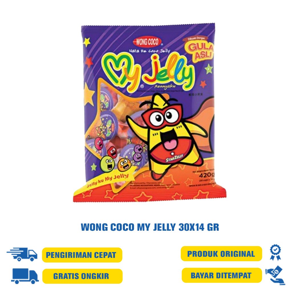 

WONGCOCO MY JELLY 15CUPX14GR | 30X14GR