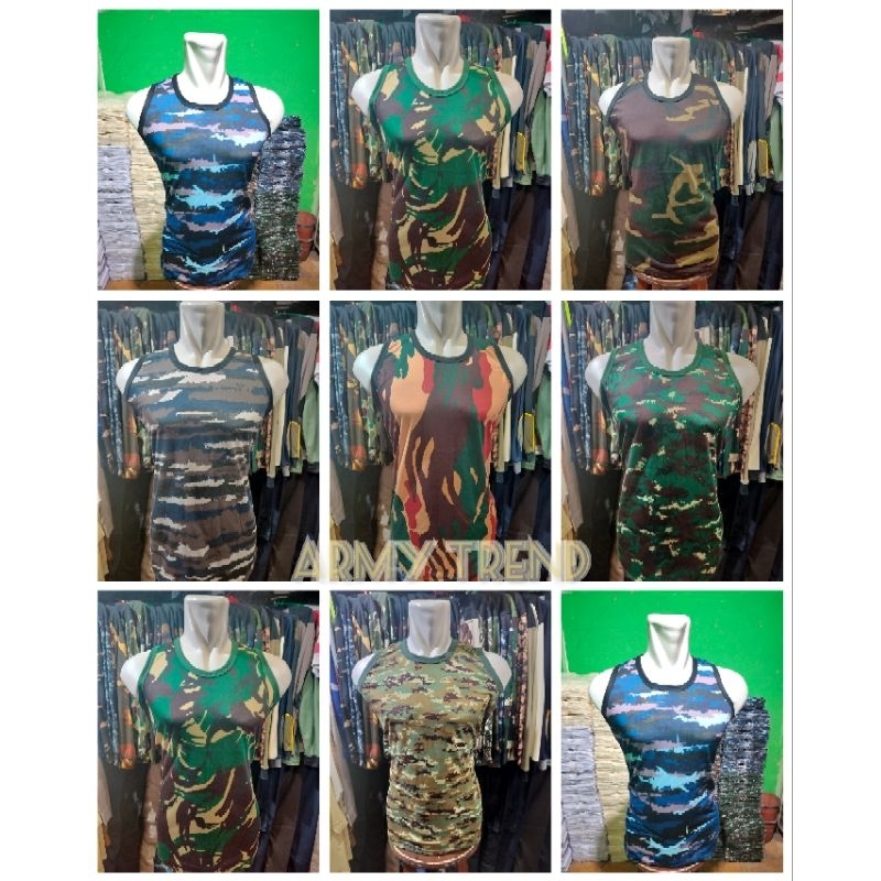 KAOS SINGLET LORENG MALPINAS ARMY TNI / KAOS SINGLET LORENG PRIA ARMY / SINGLET LORENG ARMY PRIA