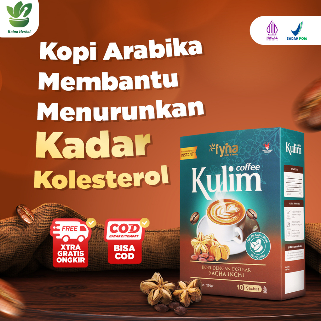 Kopi Kulim Minuman Herbal Habbatussauda Ekstrak Buah Kulim - Isi 10 Sachet