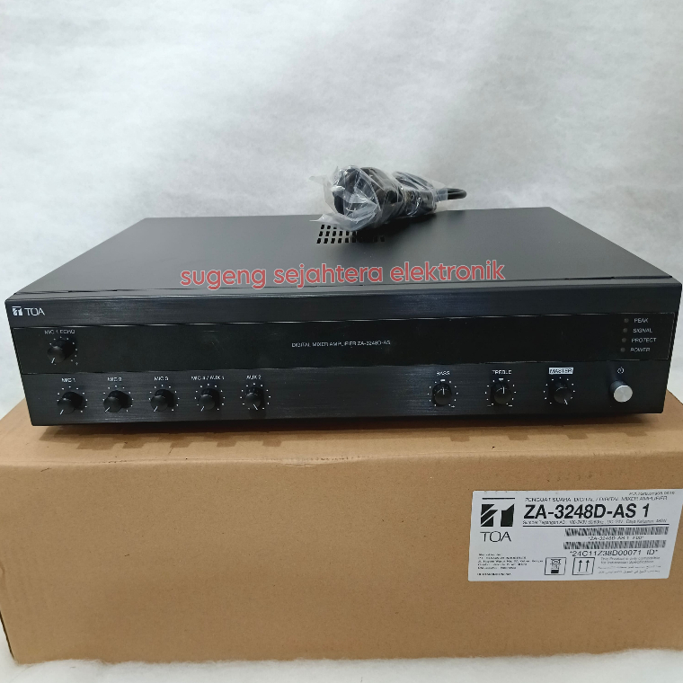 Amplifier Toa ZA-3248D ZA 3248 D 480 Watt