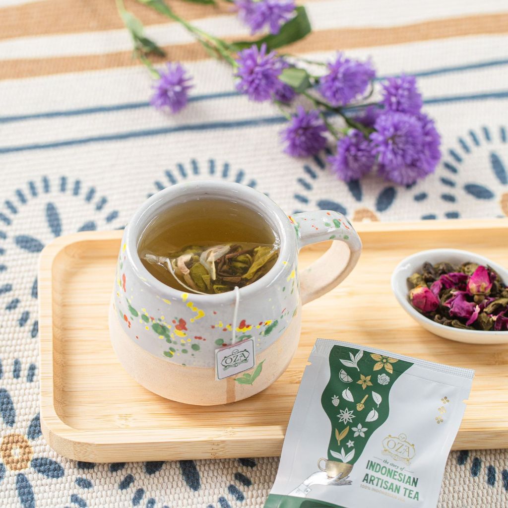 

OZA Tea - Pyramid Tea bag | Artisan Tea | Specialty Grade | Teh Premium | 2 gram