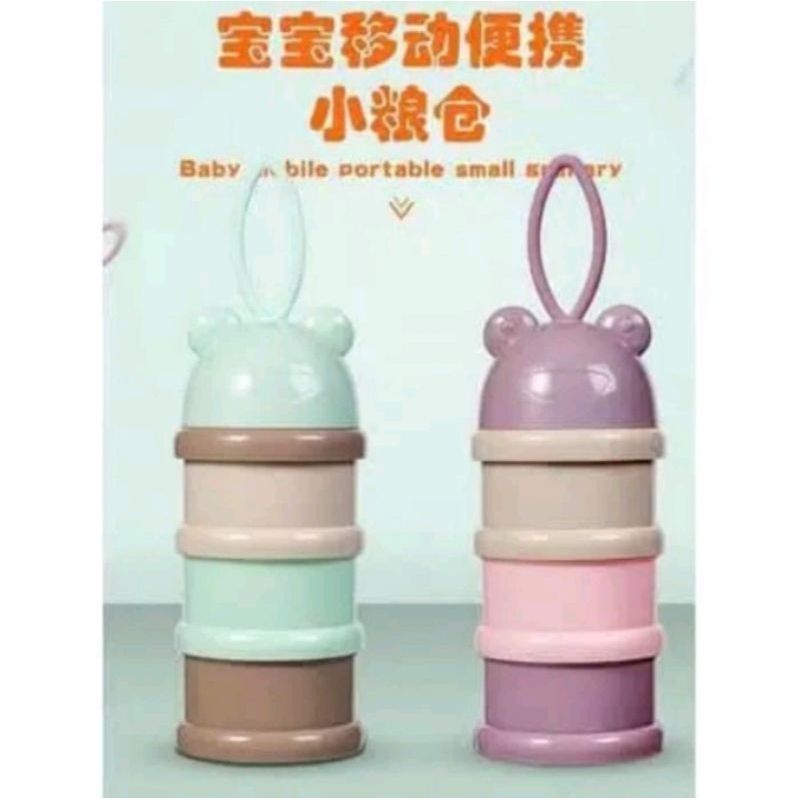 tempat susu / cemilan anak model container
