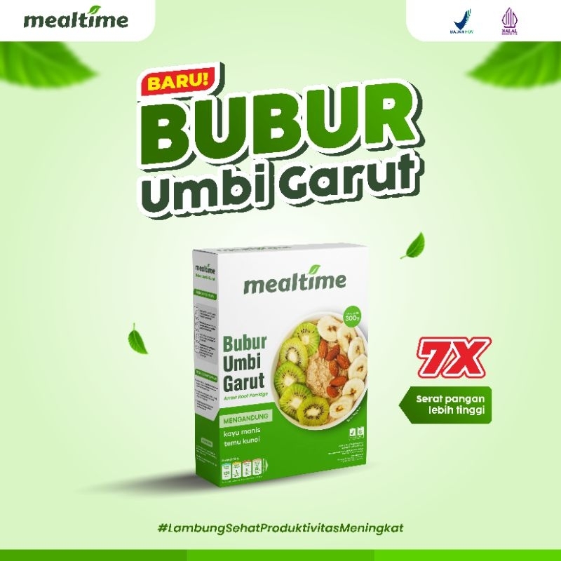 

Bubur Umbi Garut Mealtime Solusi Asam Lambung Maag