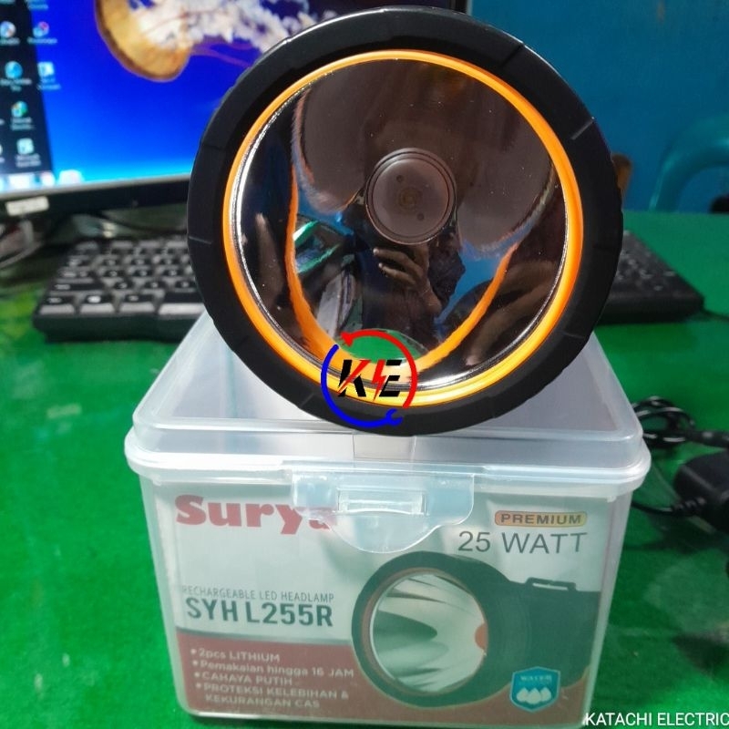 Surya Senter Kepala Besar 25 Watt SYH L255R