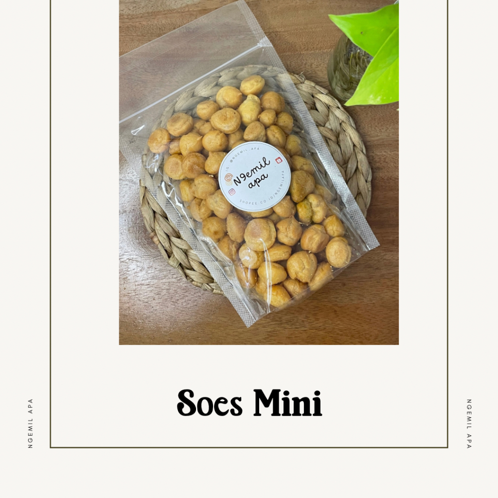 

Sus Mini Kering/ Soes Asin/ Soes Coklat