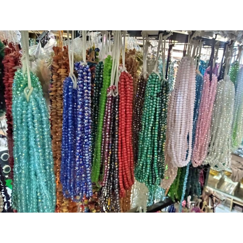 Kristal Ceko 6mm /manik kristal ceko