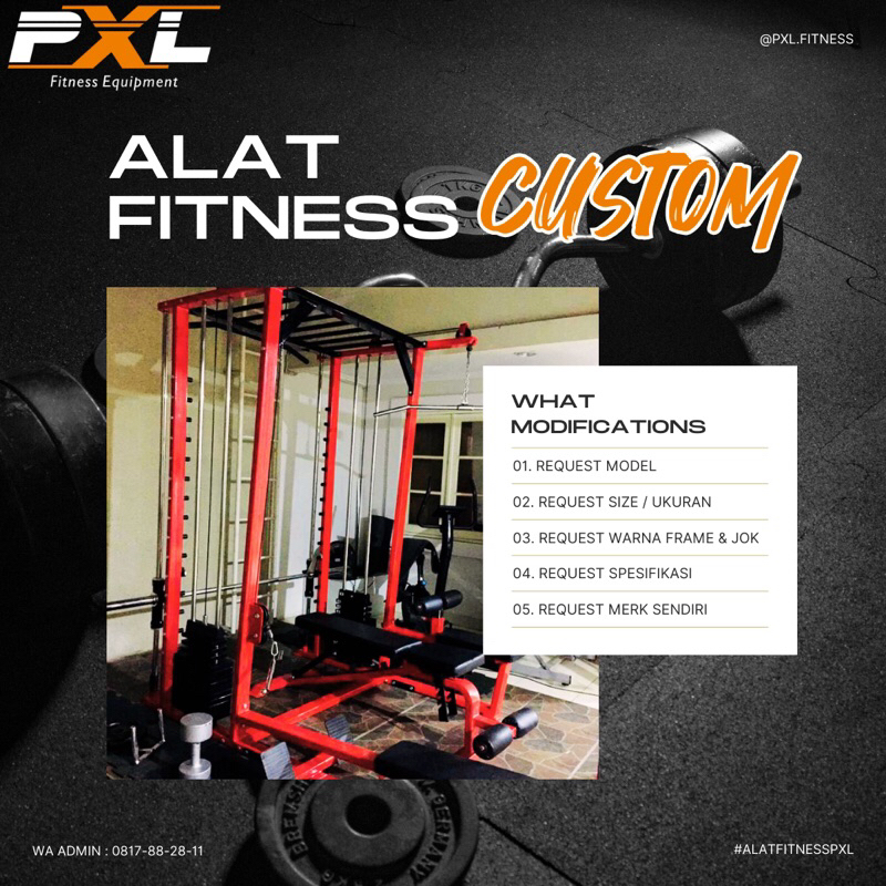 Tanda Jadi Order Alat Custom PXL