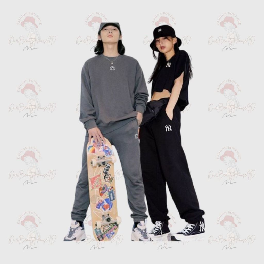 MLB Celana Jogger Unisex Yankees Brushed Pants