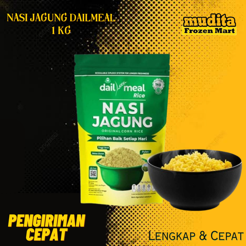 

Nasi Jagung Dail Meal 1 kg
