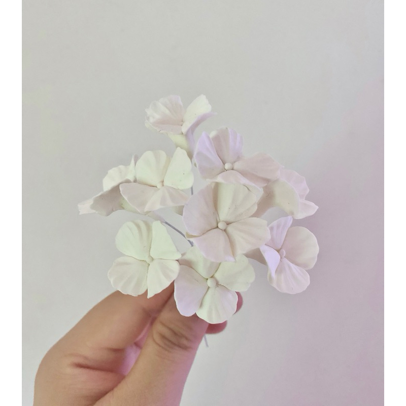 

Sugar Flower Bunga Gumpaste Flower filler White