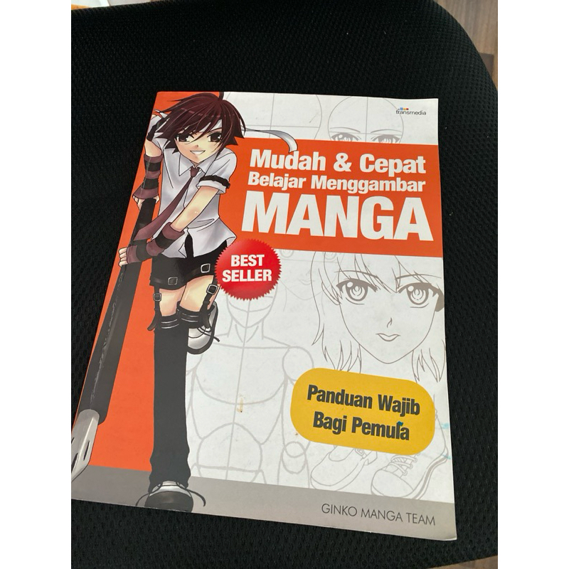 buku belajar menggambar manga