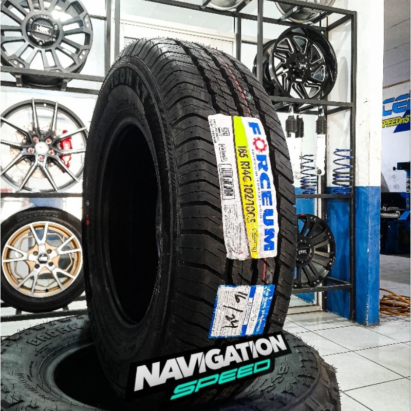 Ban Tubles 185 R14 Merek Forceum Digon Ban Muatan 185R14 free Pasangan ditoko