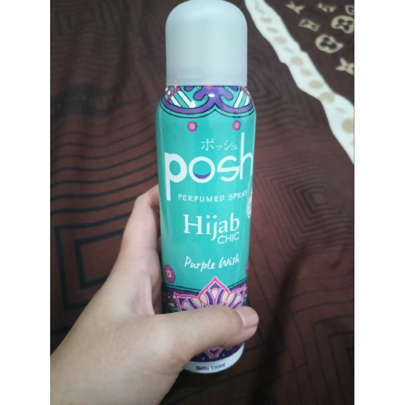 Posh Parfum hijab chic ( purple wish)
