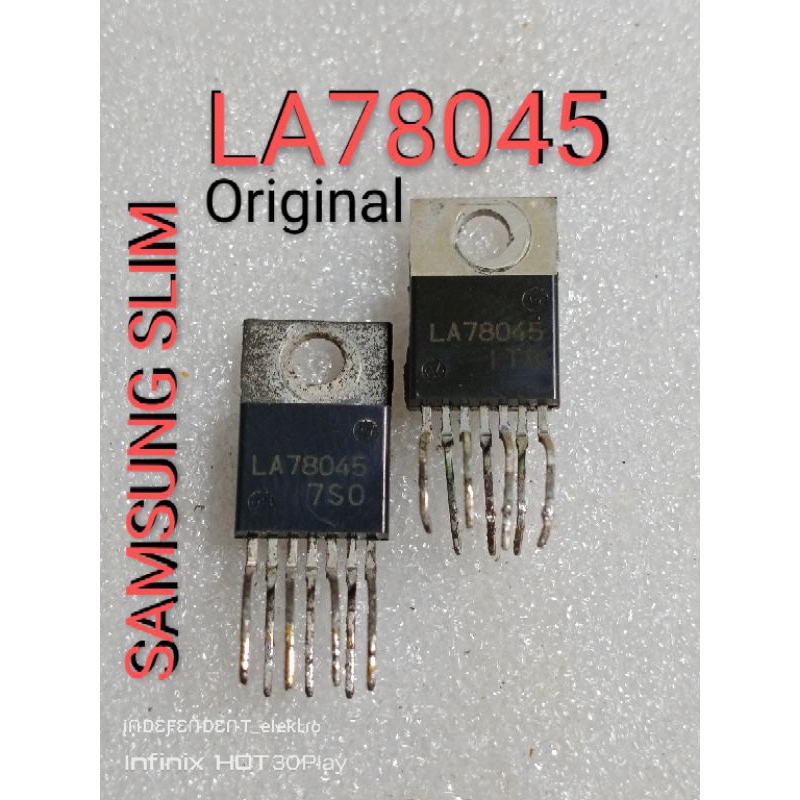 ic vertikal tv Samsung slim   LA78045   ic La78045 original