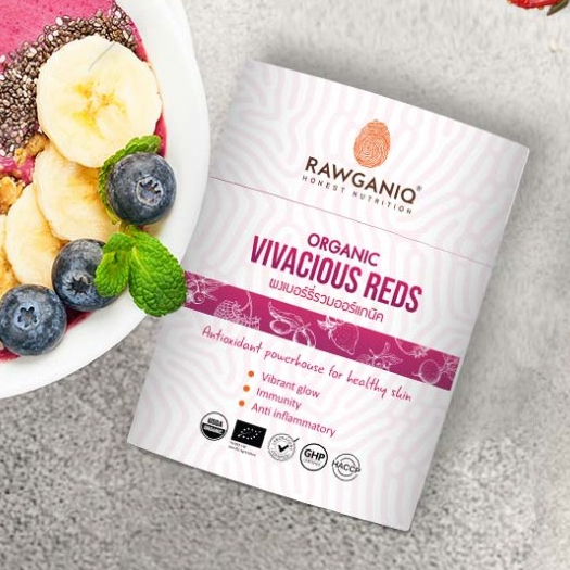Vivacious Reds - Superfood - Antioksidan, Untuk Kesehatan Kulit