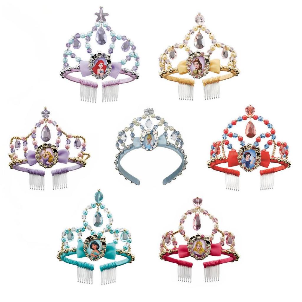 MERCYANDRABACK - DISGUISE CINDERELLA AURORA RAPUNZEL CLASSIC TIARA MAHKOTA PRINCESS