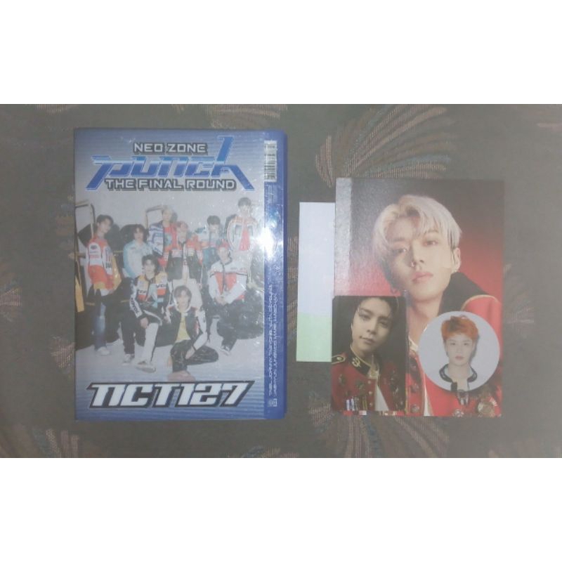 Official Album NCT 127 Neo Zone Punch The Final Round Postcard Yuta Photocard PC Johnny Circle Card 