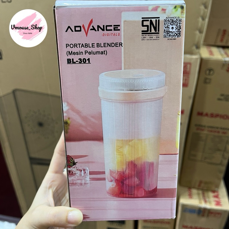 BLENDER PORTABLE ADVANCE BL301 - ADVANCE BLENDER PORTABLE - BLENDER PORTABLE MURAH - PORTABLE BLENDE