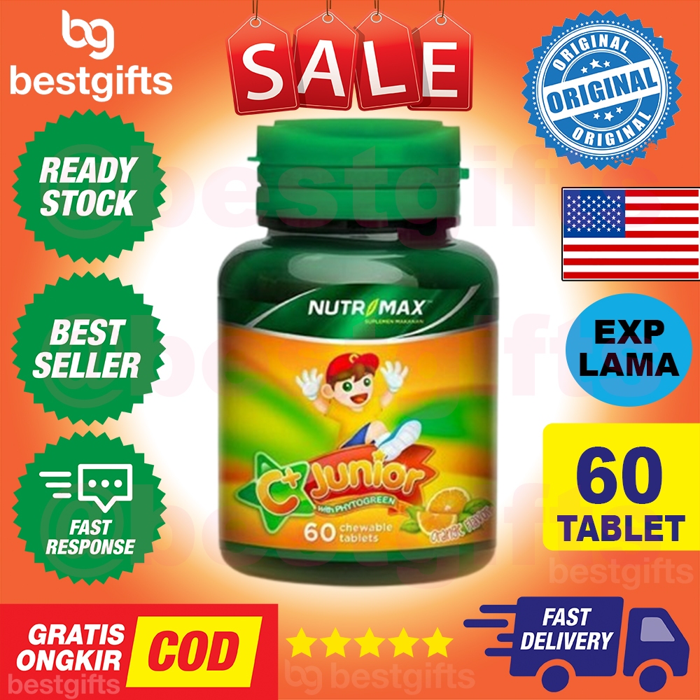 NUTRIMAX C+ C PLUS JUNIOR WITH PHYTOGREEN 60 TABLET
