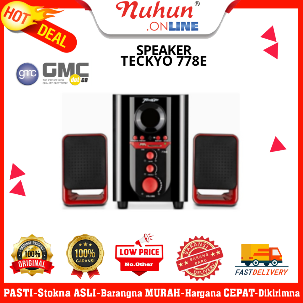 Speaker Aktif GMC Teckyo 778E