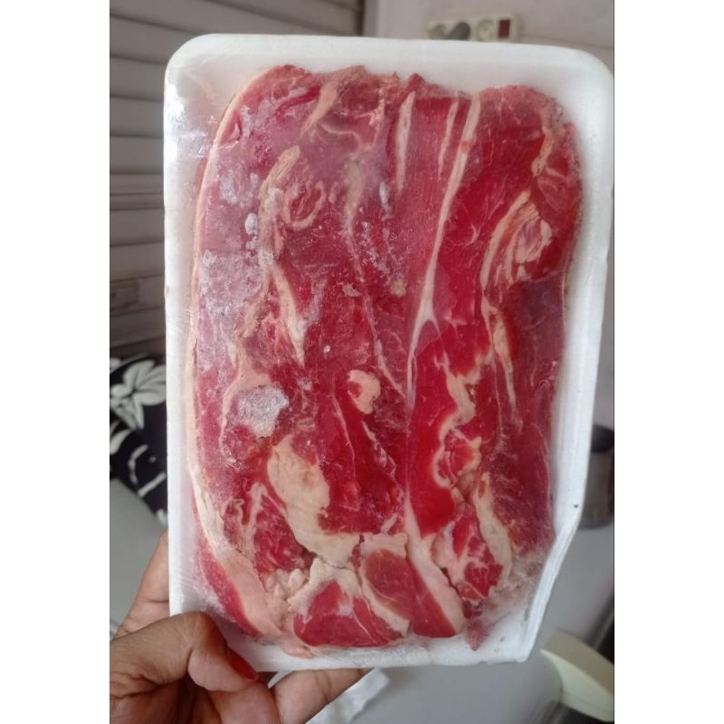 

Daging Slice Mix Fat 500gram