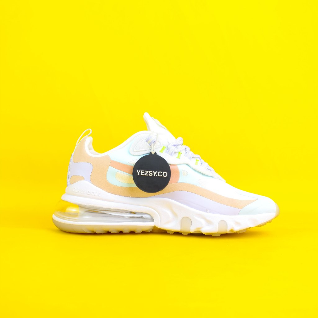 Nike Air Max 270 React peach blue Original