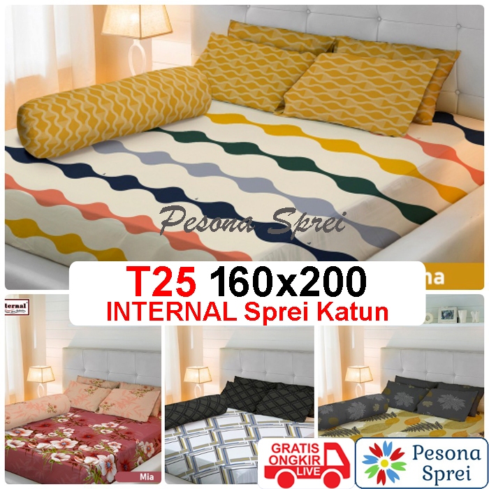 SPREI INTERNAL 160x200 TINGGI 25 cm / SPREI INTERNAL QUEEN TINGGI 25