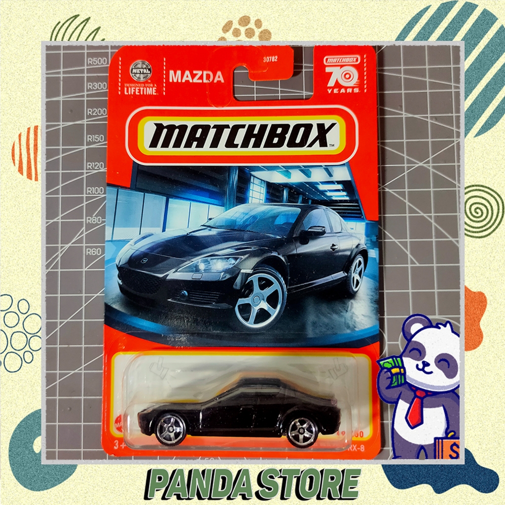 Matchbox Mazda Rx 7 Hitam