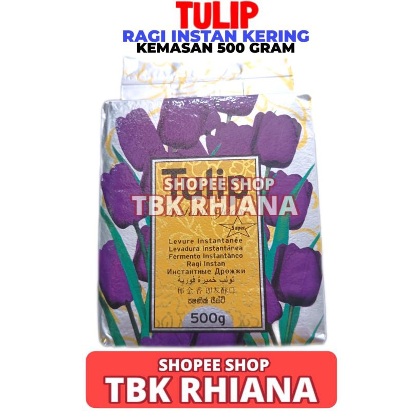 

Ragi Instan Kering Tulip 500 Gram